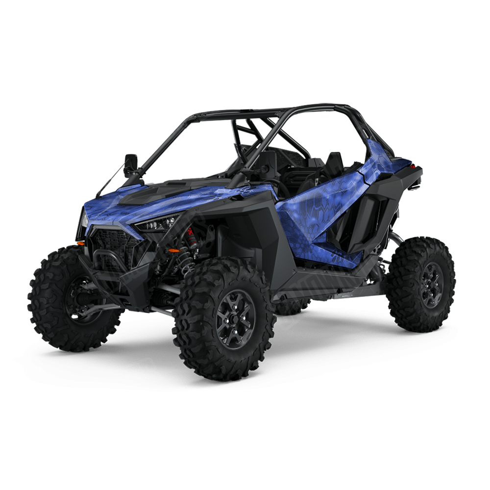 Kryptek Blue Camo Side by Side UTV Vinyl Wrap
