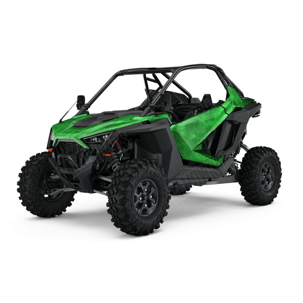 Kryptek Green Camo Side by Side UTV Vinyl Wrap