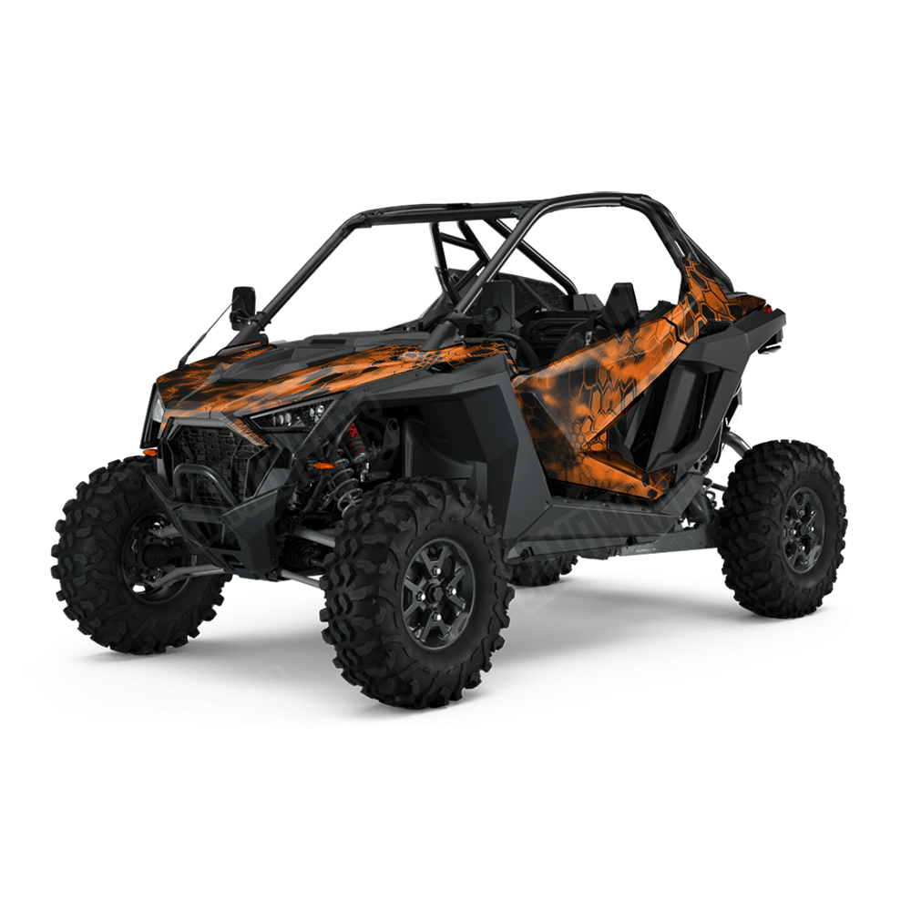 Kryptek Inferno Camo Side by Side UTV Vinyl Wrap