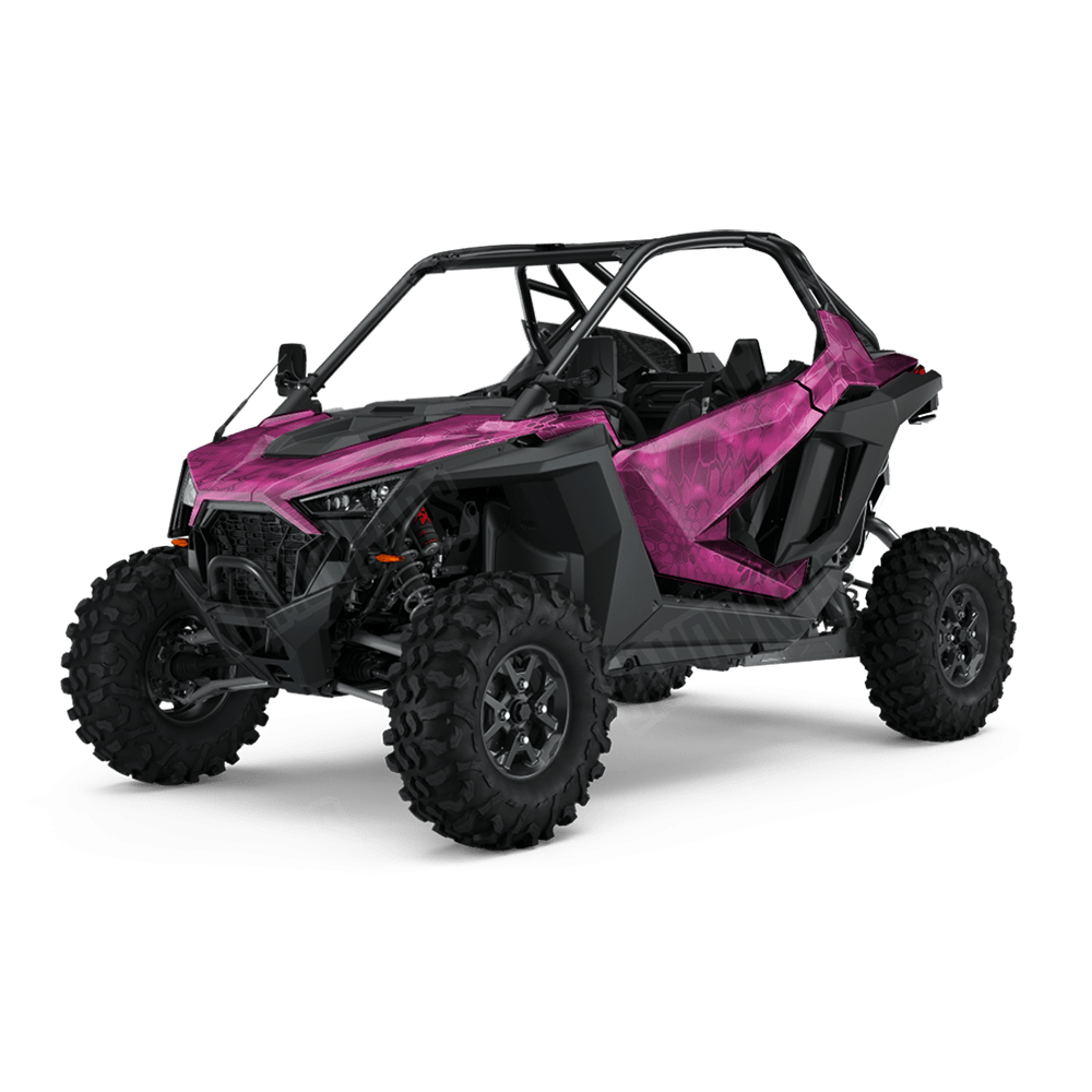 Kryptek Magenta Camo Side by Side UTV Vinyl Wrap