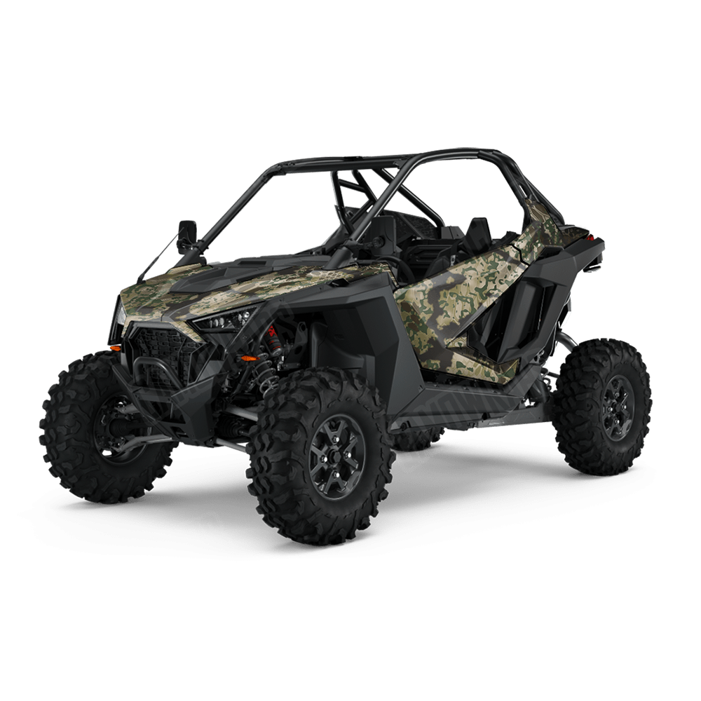 Kryptek Obskura Transitional Brown Camo Side by Side UTV Vinyl Wrap