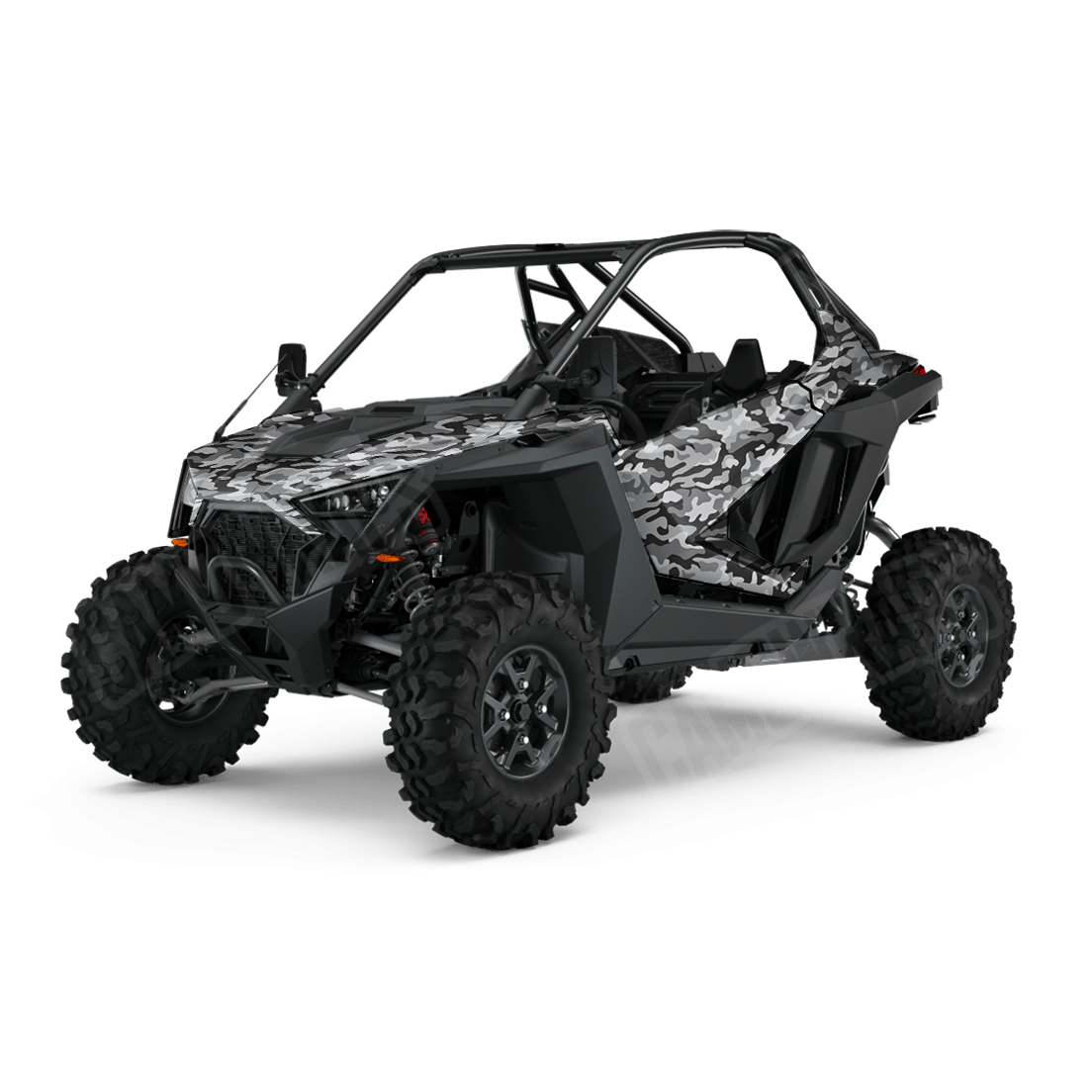 Large Classic Urban Night Side by Side UTV Camo Vinyl Wrap