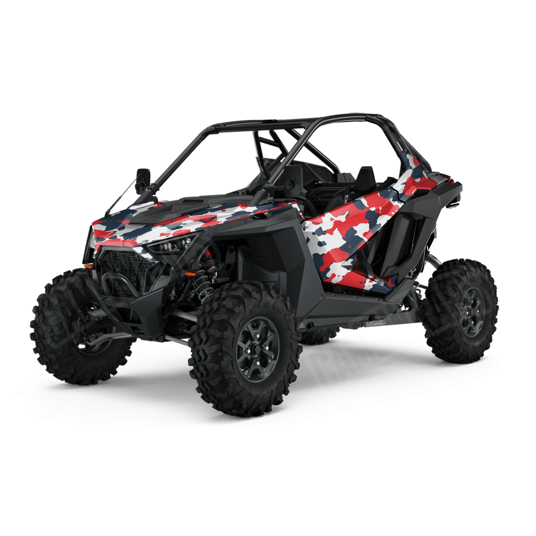 Large Cumulus America Side by Side UTV Camo Vinyl Wrap