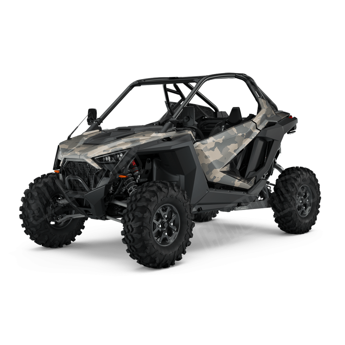 Large Cumulus Army Side by Side UTV Camo Vinyl Wrap