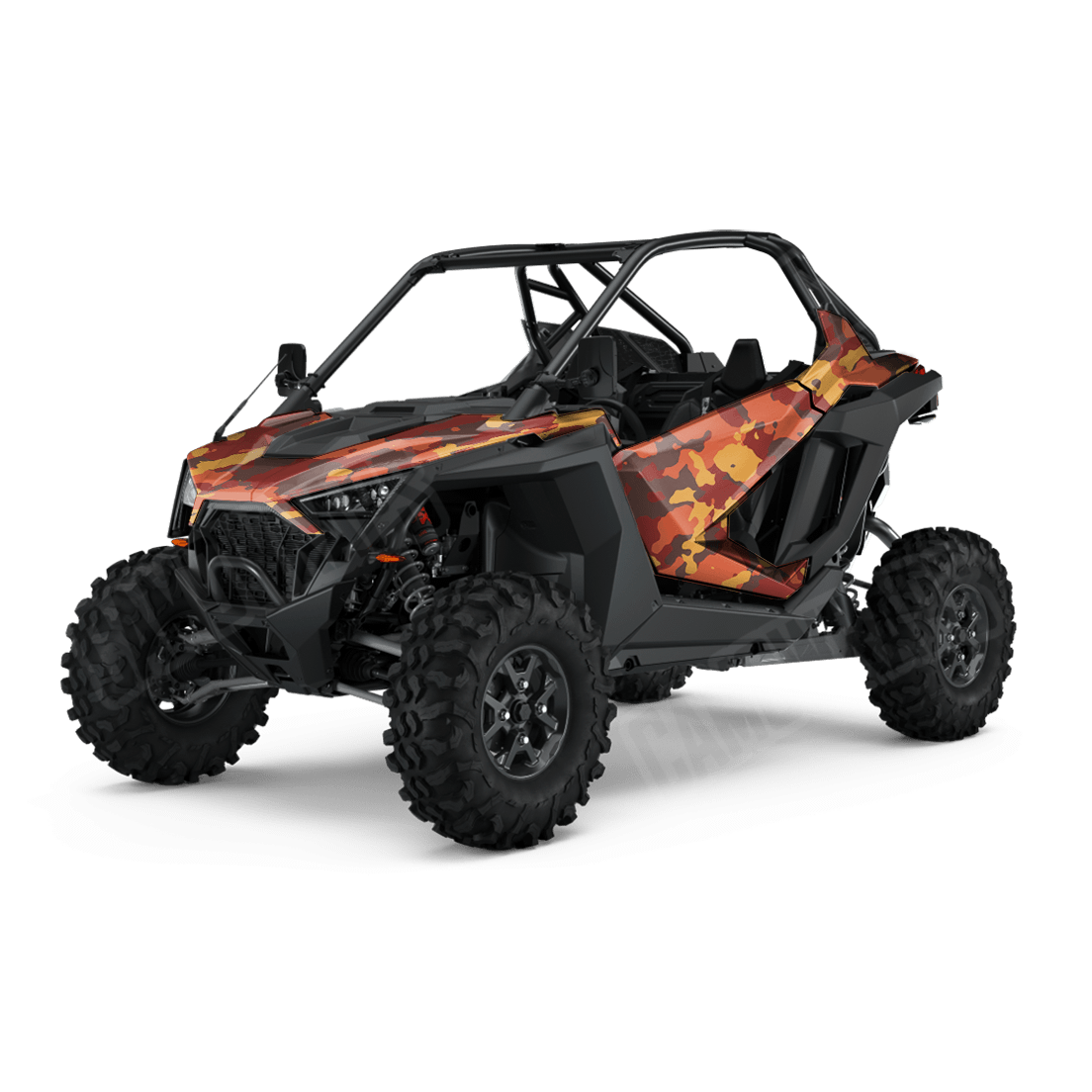 Large Cumulus Autumn Side by Side UTV Camo Vinyl Wrap