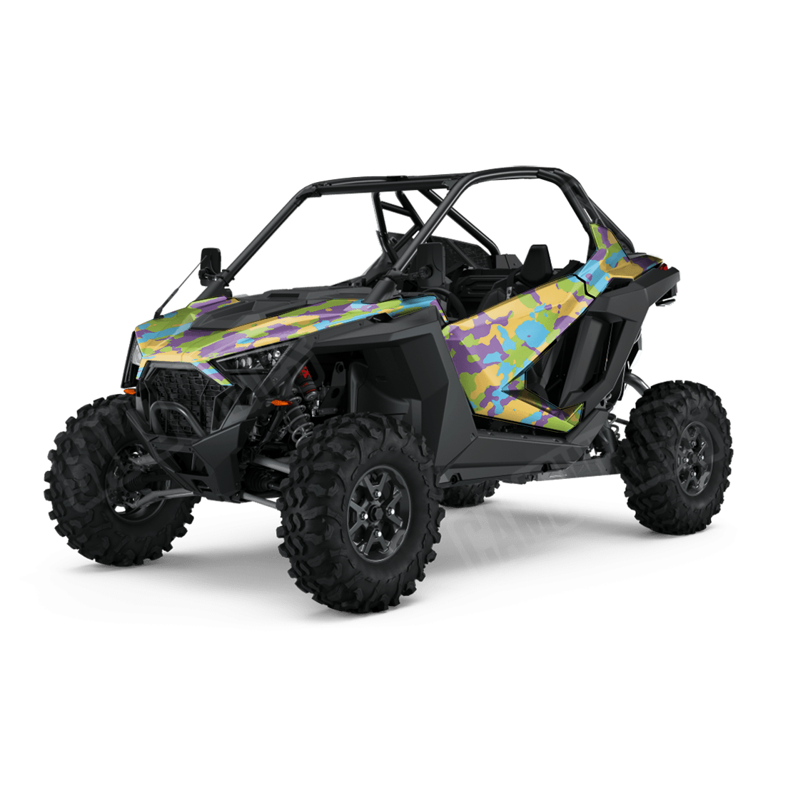 Large Cumulus Carnival Side by Side UTV Camo Vinyl Wrap