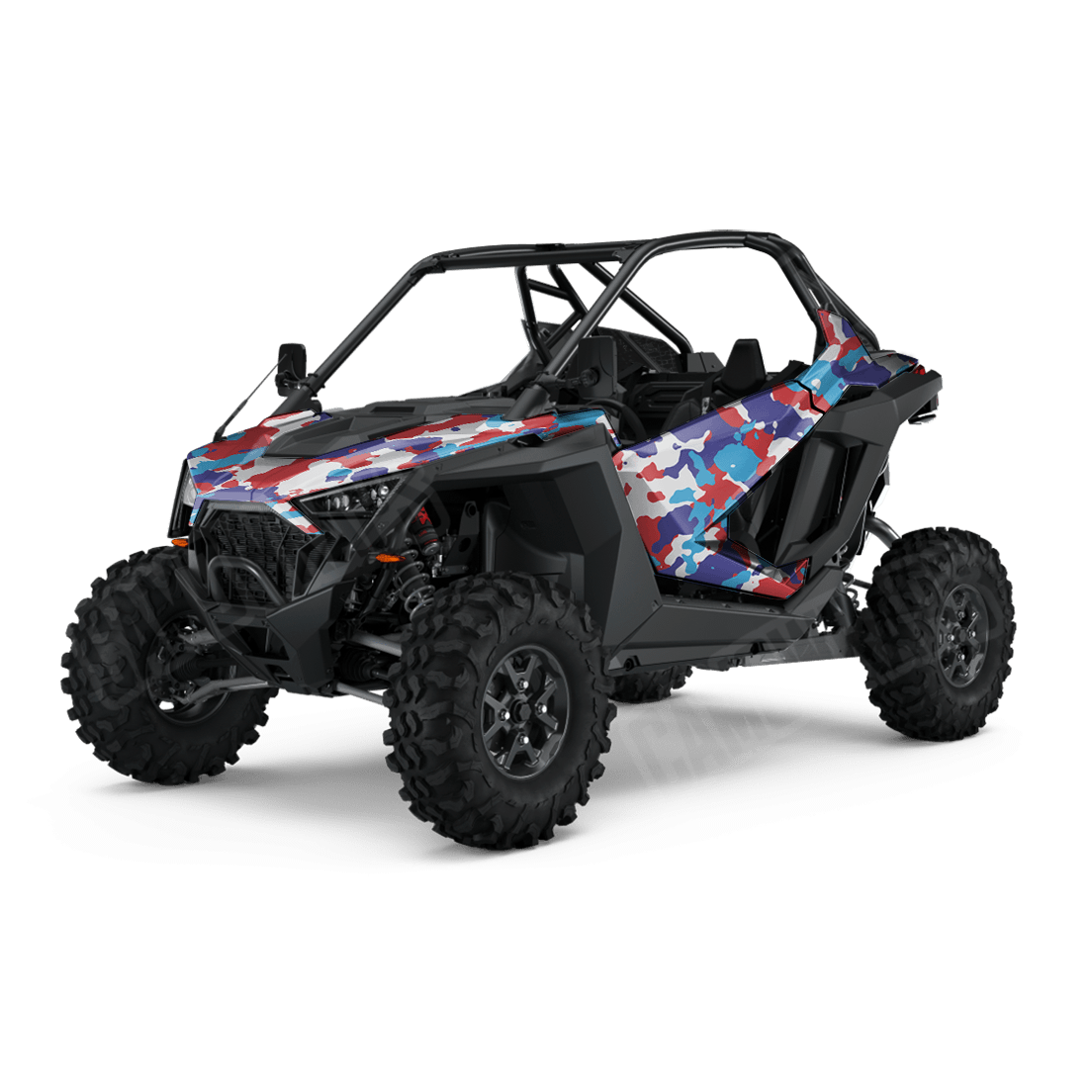 Large Cumulus M Series Side by Side UTV Camo Vinyl Wrap