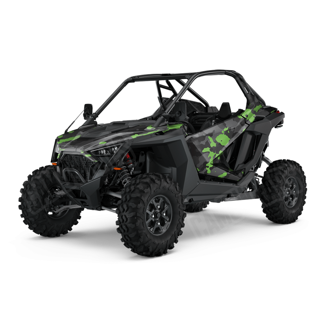 Large Cumulus Metro Green Side by Side UTV Camo Vinyl Wrap
