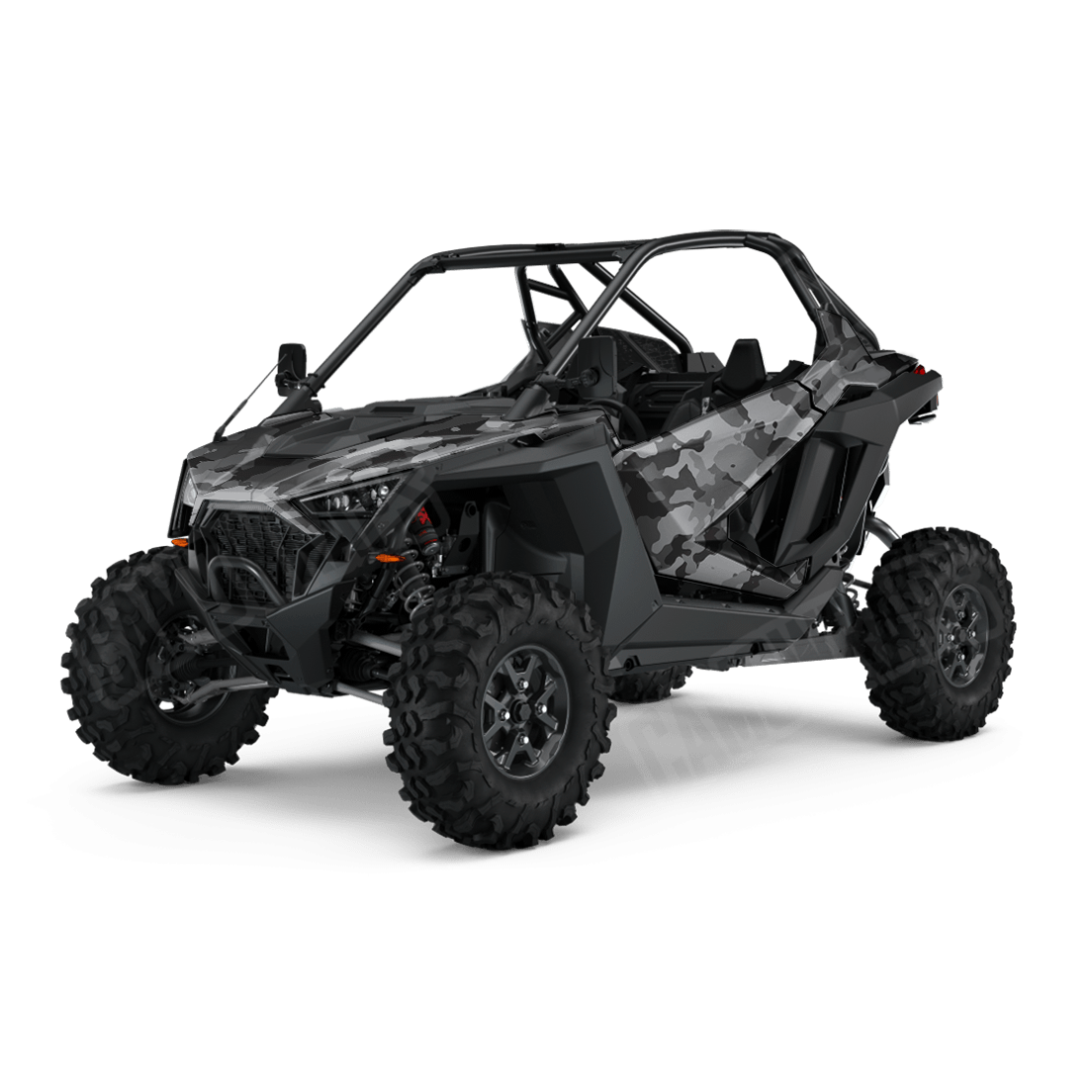 Large Cumulus Midnight Side by Side UTV Camo Vinyl Wrap