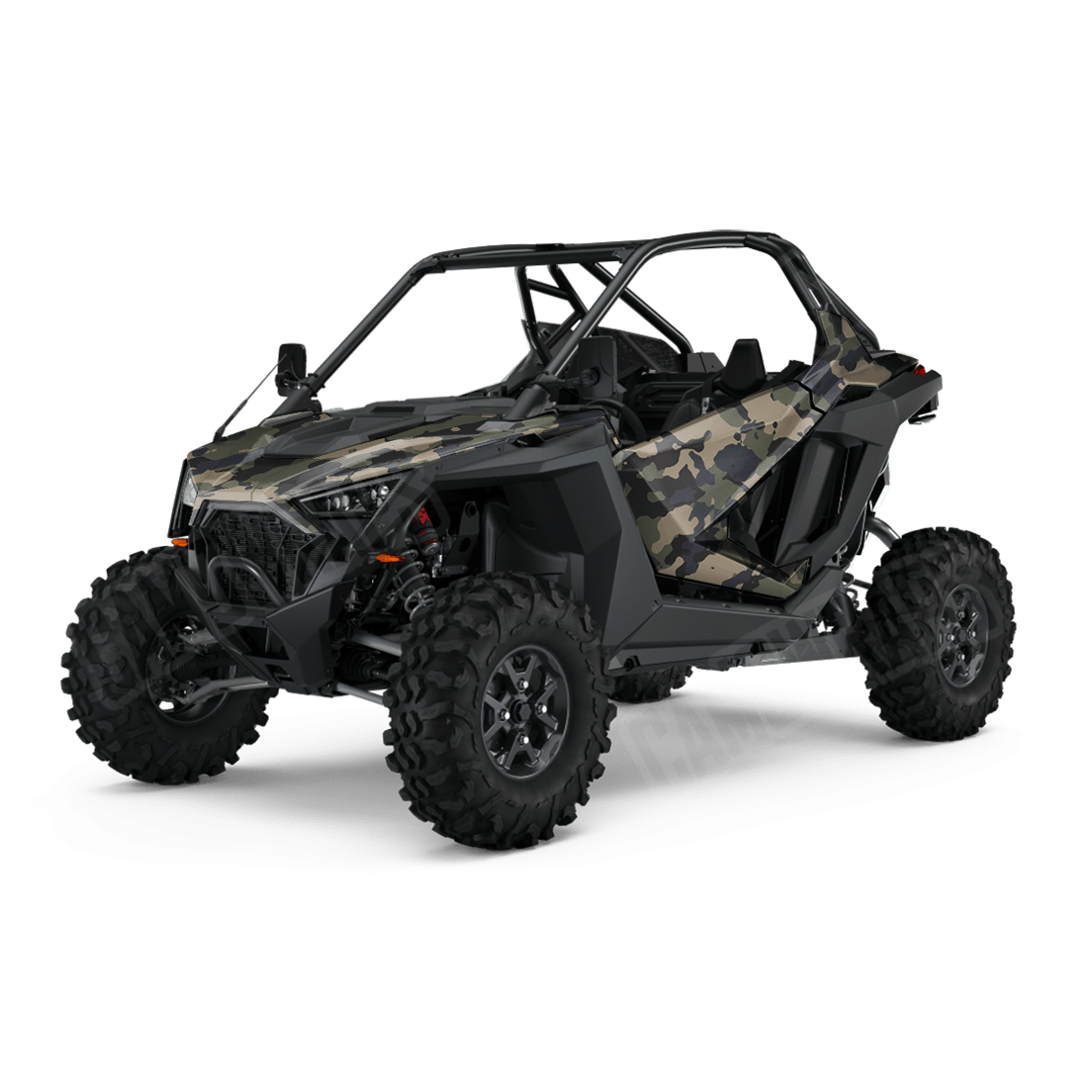 Large Cumulus Militant Blue Side by Side UTV Camo Vinyl Wrap