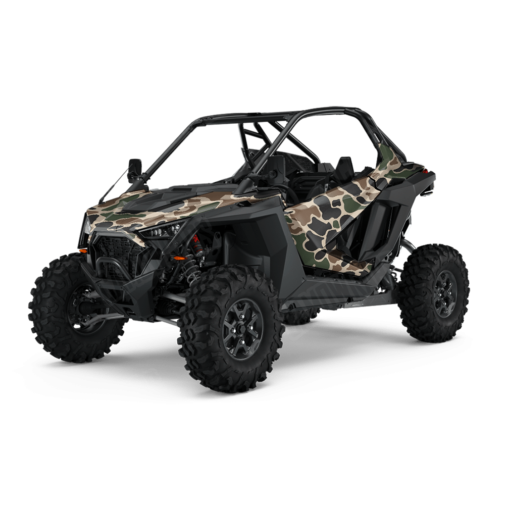 Old School Duck Woodland UTV Wraps
