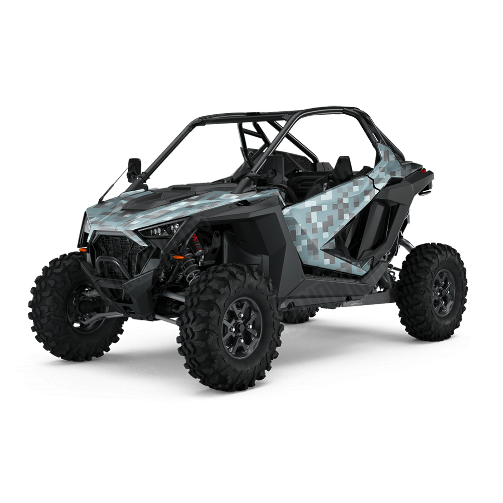Pixel Overcast UTV Wraps