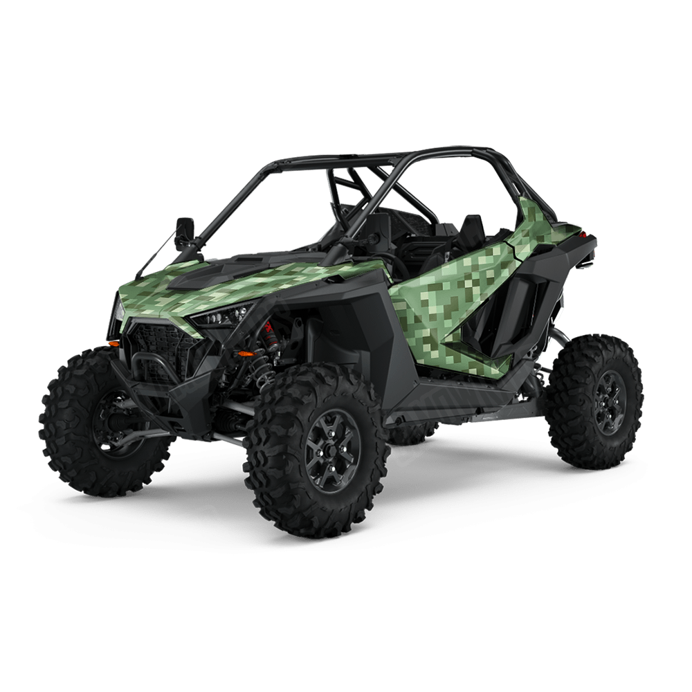 Pixel Pistachio UTV Wraps