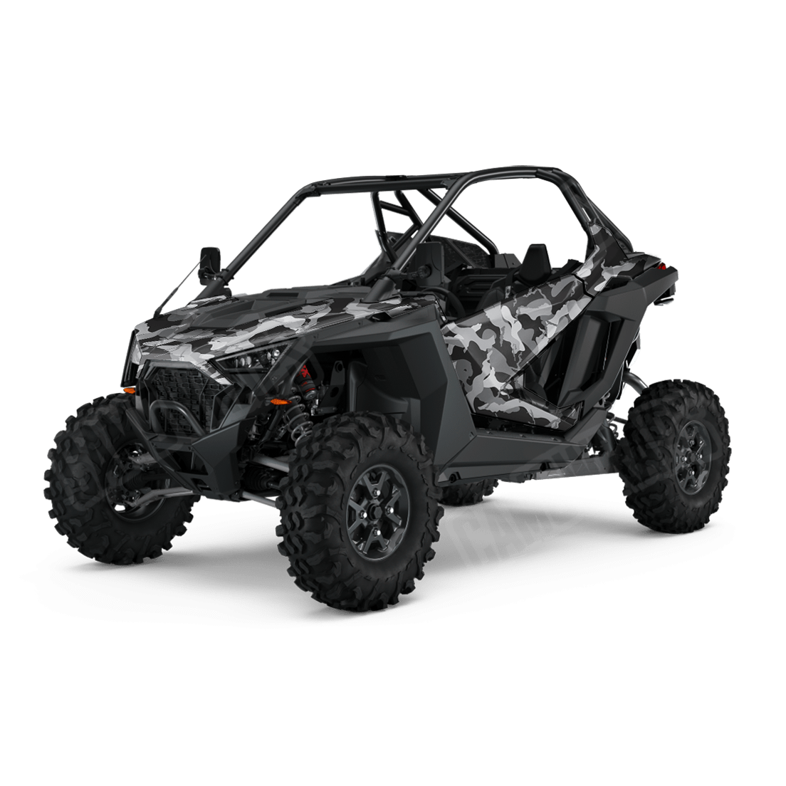 Large Ragged Urban Night Side by Side UTV Camo Vinyl Wrap