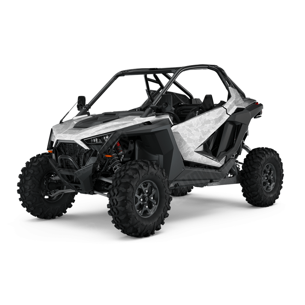 Old School Duck Elite White UTV Wraps