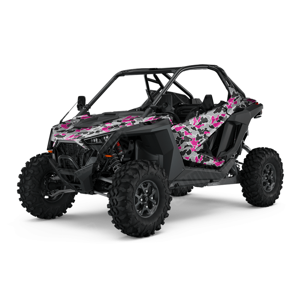 Old School Duck Magenta Tiger UTV Wraps