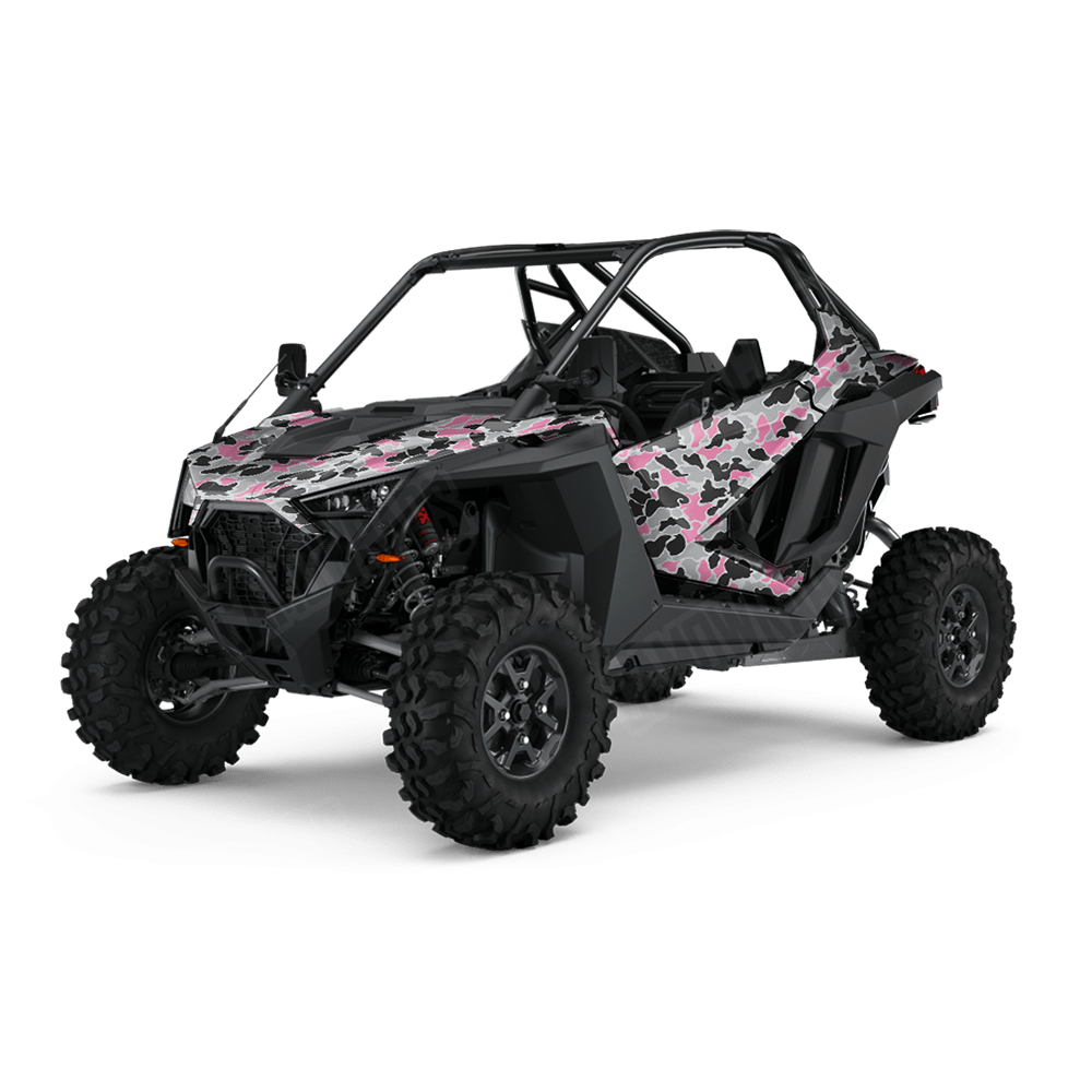 Old School Duck Pink Tiger UTV Wraps