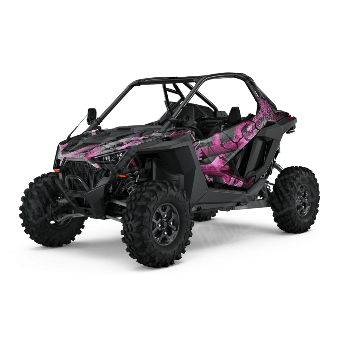 Nature Pink Lifeless Woods Side by Side UTV Camo Vinyl Wrap