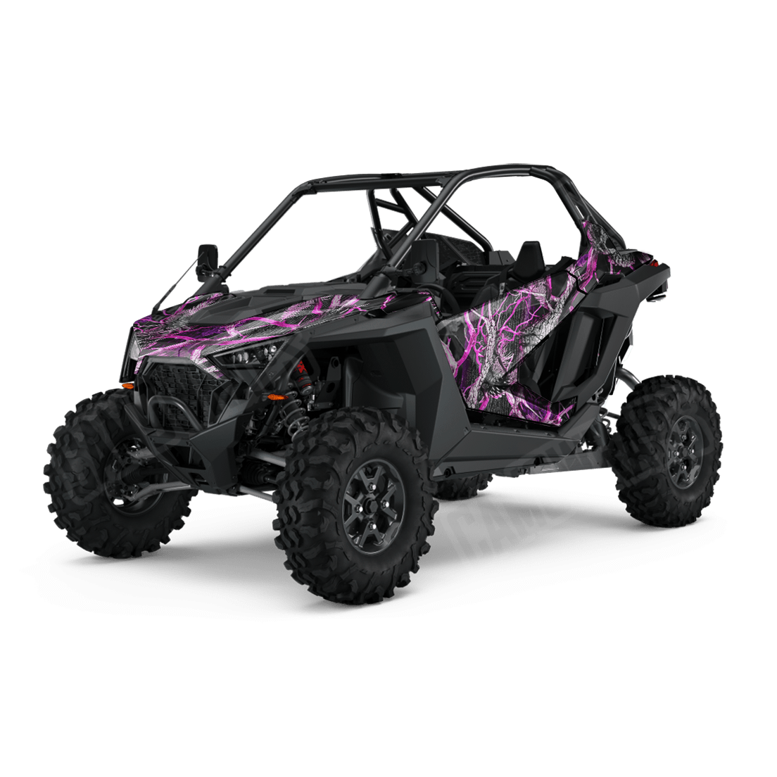 Nature Pink Voodoo Side by Side UTV Camo Vinyl Wrap