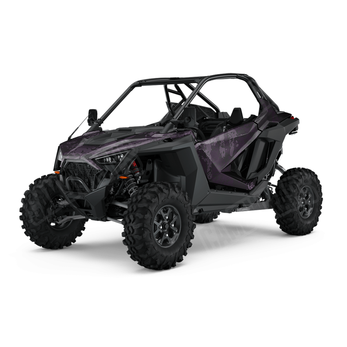 Pasted Darkwing Side by Side UTV Camo Vinyl Wrap