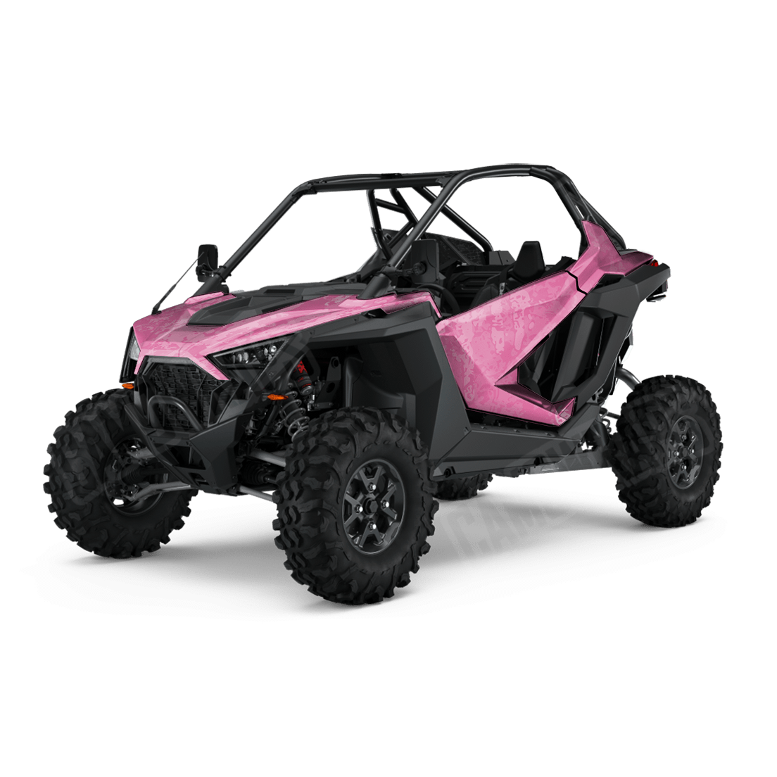 Pasted Elite Pink Side by Side UTV Camo Vinyl Wrap