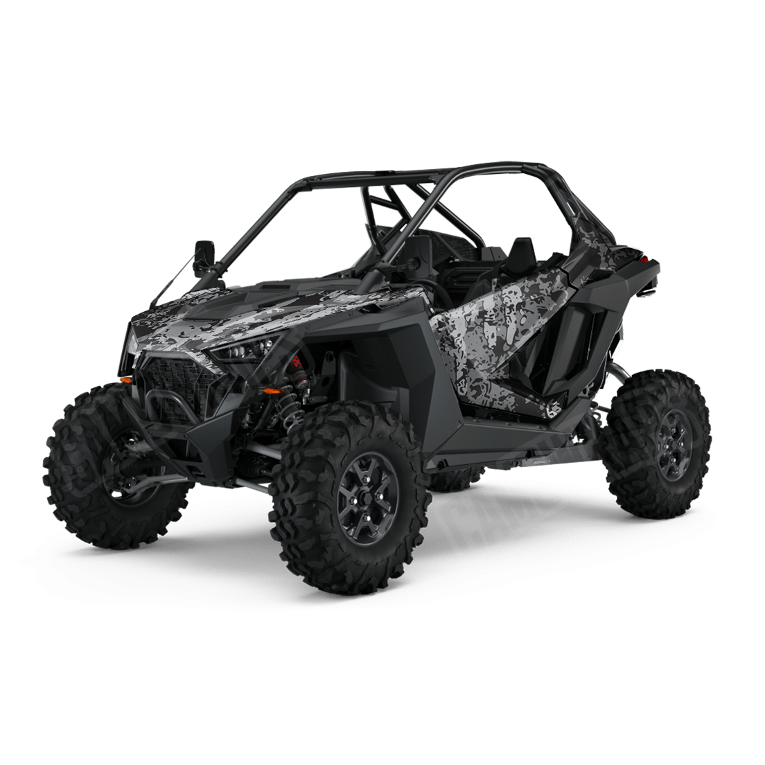 Pasted Urban Night Side by Side UTV Camo Vinyl Wrap