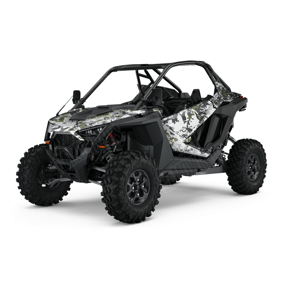 RELV X1 Timber Wolf Camo Side by Side UTV Vinyl Wrap