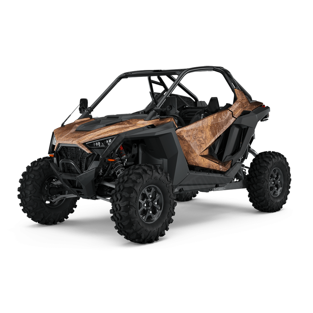 Realtree Aspect Burnt Orange Side by Side UTV Camo Vinyl Wrap