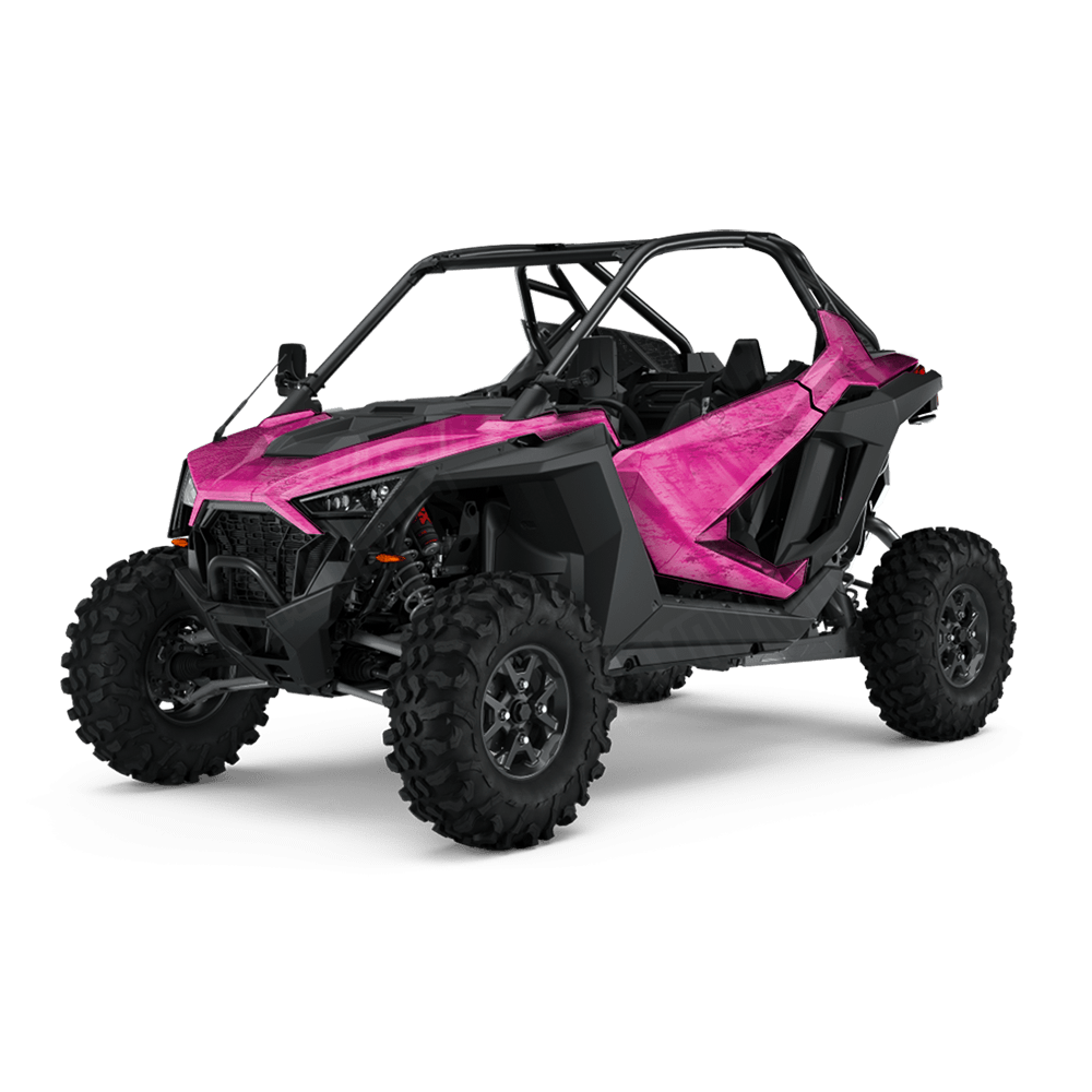 Realtree Fishing Magenta Side by Side UTV Camo Vinyl Wrap