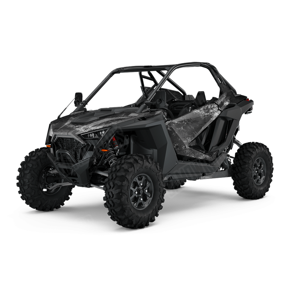 Realtree XTREME Midnight Camo Side by Side UTV Vinyl Wrap