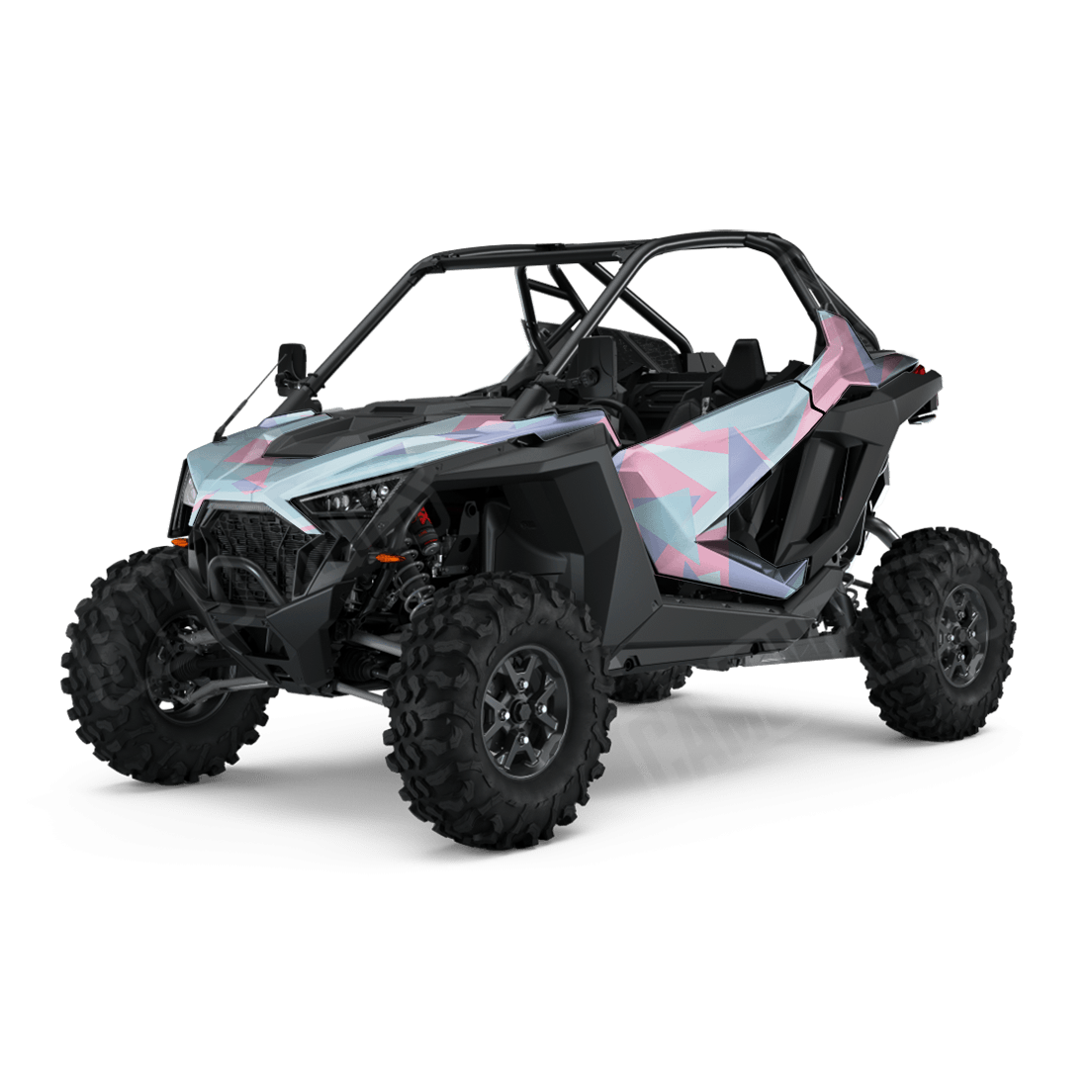 Shattered Cotton Candy Side by Side UTV Camo Vinyl Wrap