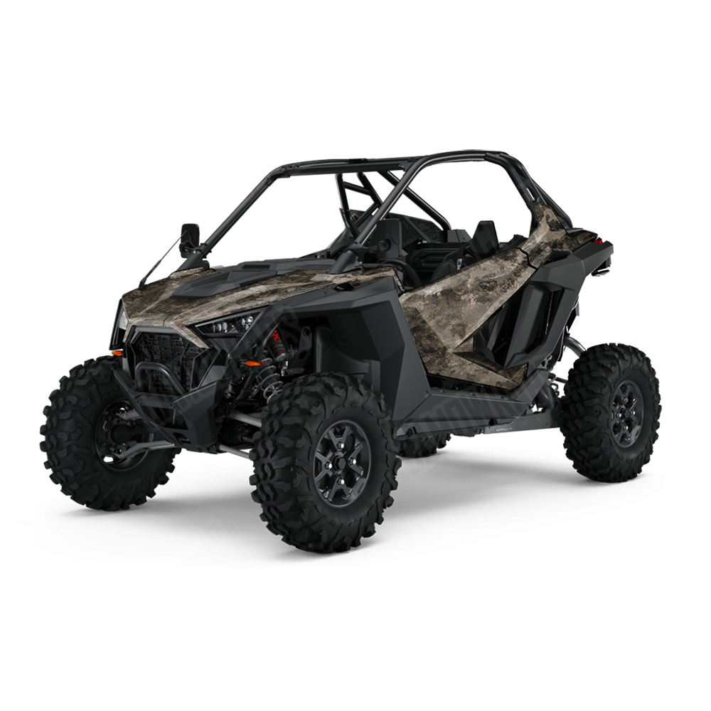 Substrate Sepia Camo Side by Side UTV Vinyl Wrap