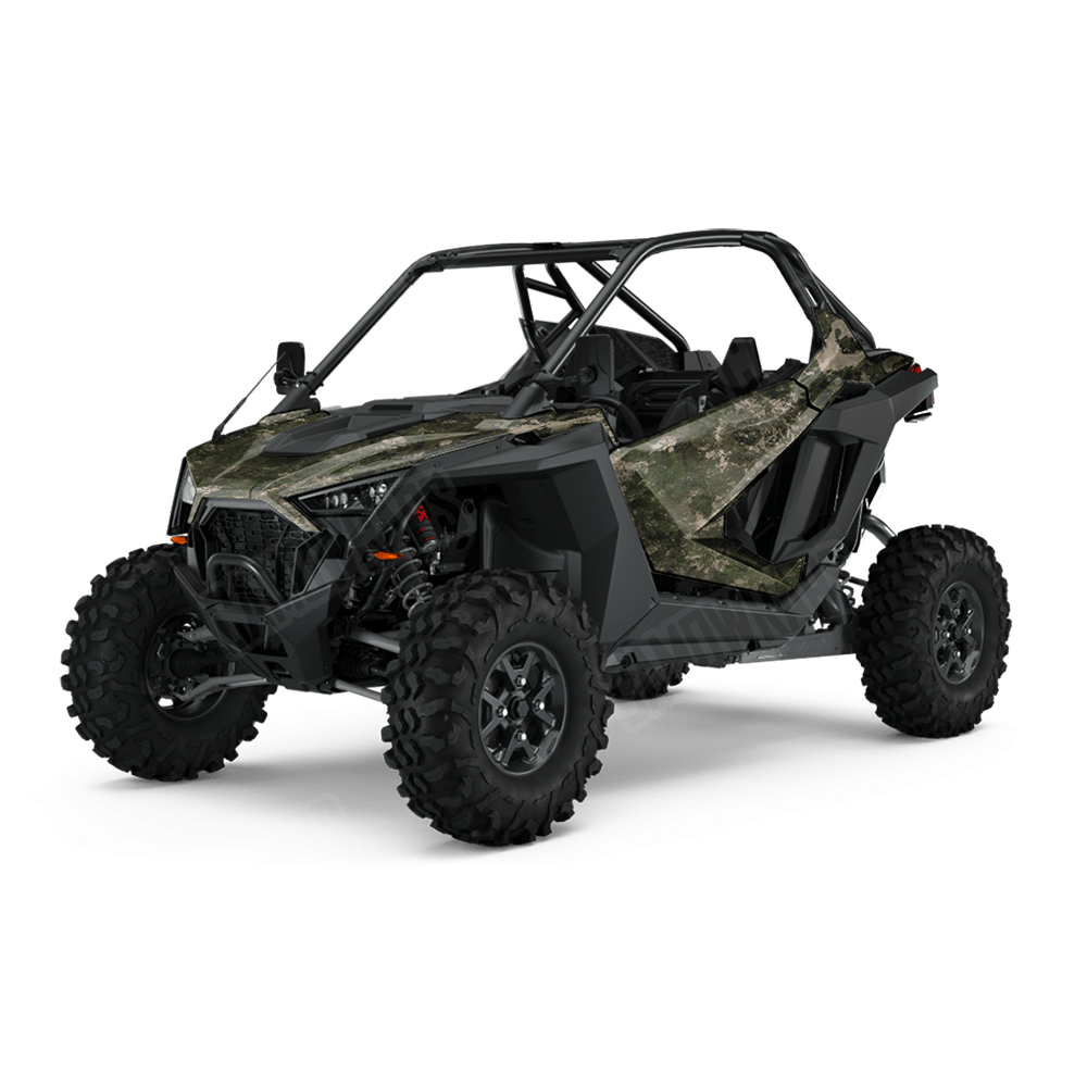Substrate Shift Camo Side by Side UTV Vinyl Wrap