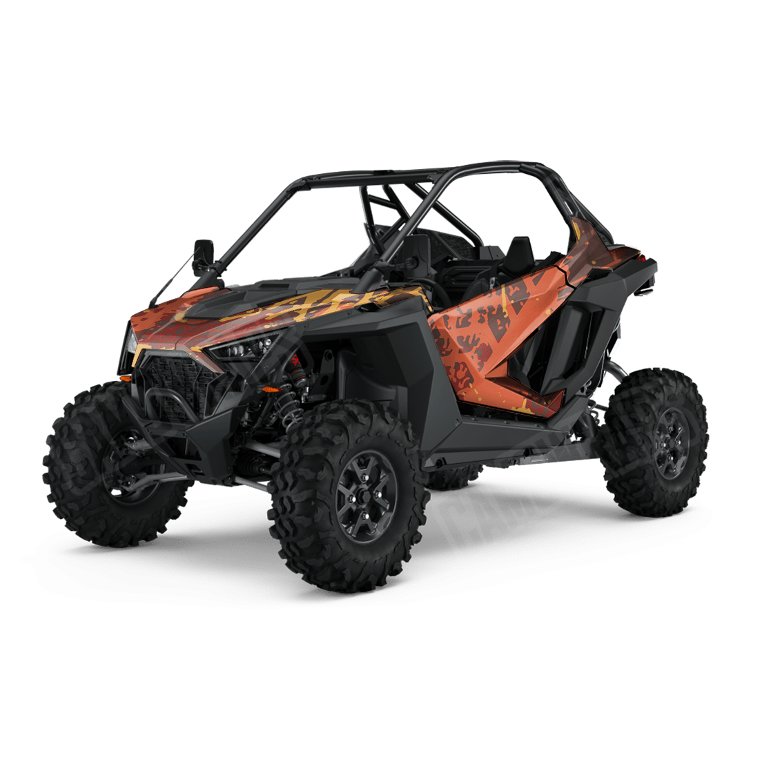 Tire Splatter Autumn Side by Side UTV Camo Vinyl Wrap