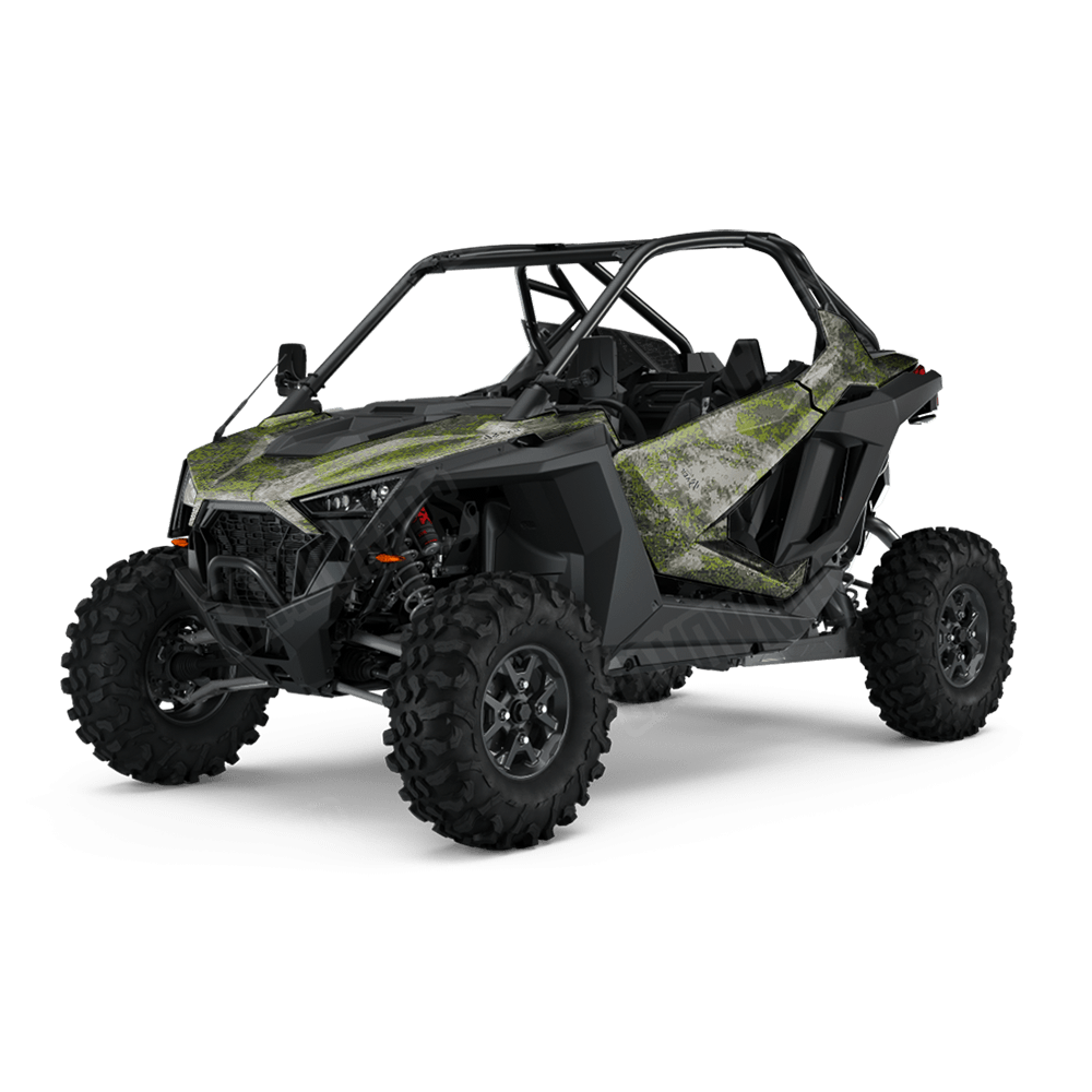 Veil Moss Monster Camo Side by Side UTV Vinyl Wrap