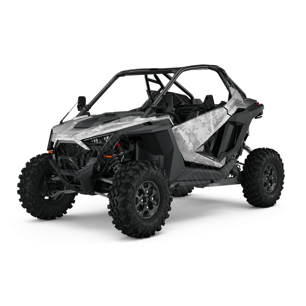 Veil Stoke Whiteout Camo Side by Side UTV Vinyl Wrap