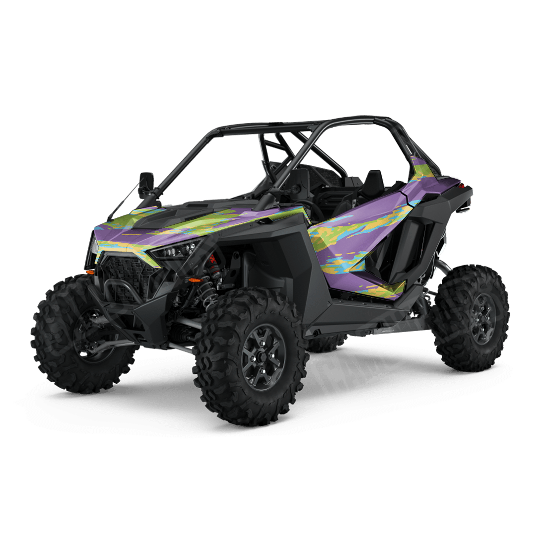 Vietnam Tiger Stripe Carnival Side by Side UTV Camo Vinyl Wrap