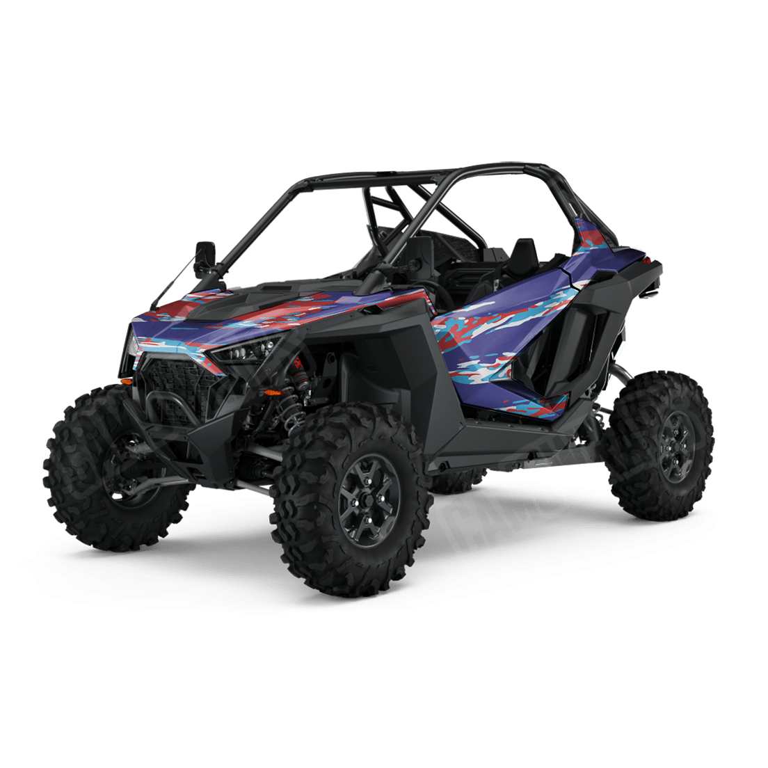 Vietnam Tiger Stripe M Series Side by Side UTV Camo Vinyl Wrap