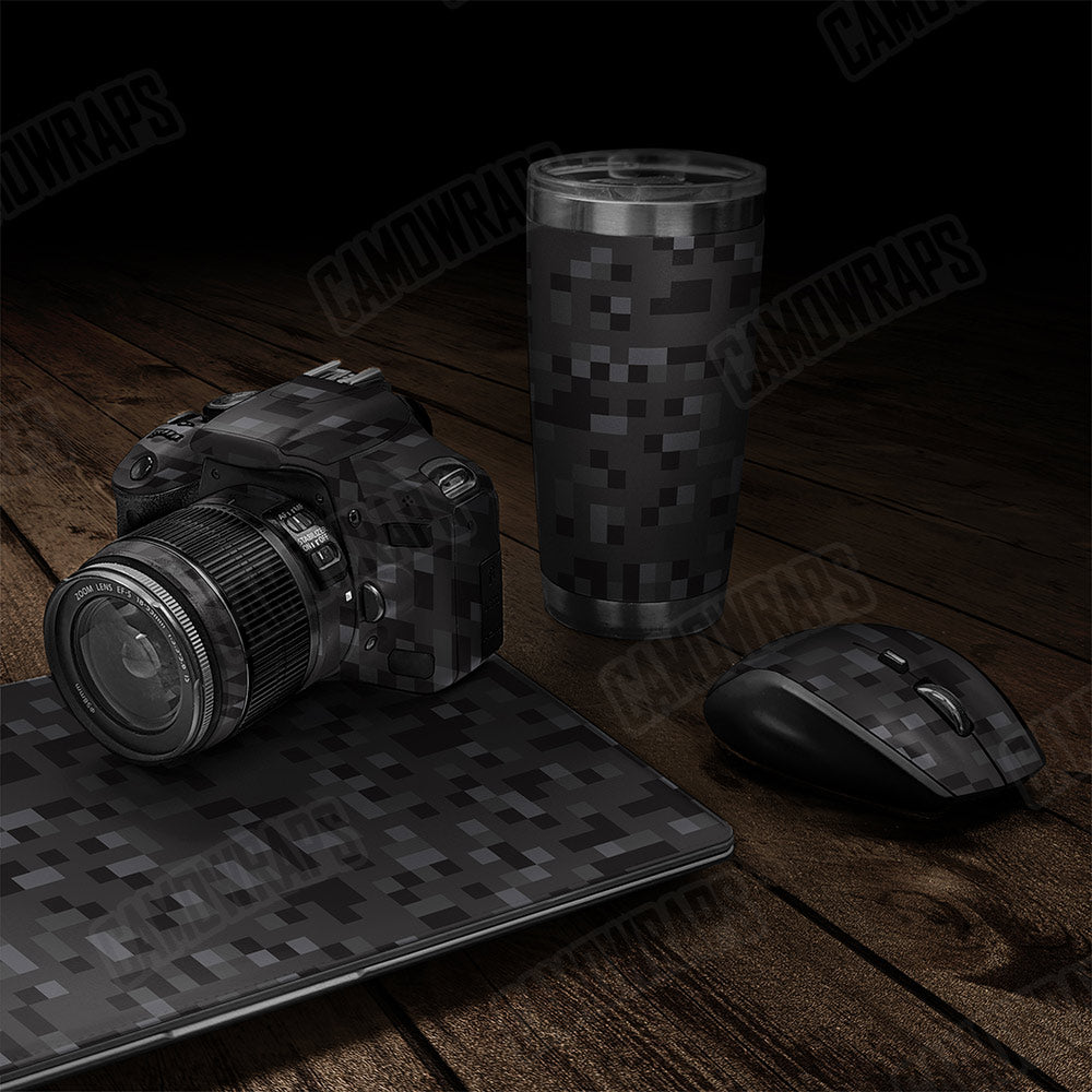 Pixel Elite Black Gear Skin Vinyl Wrap