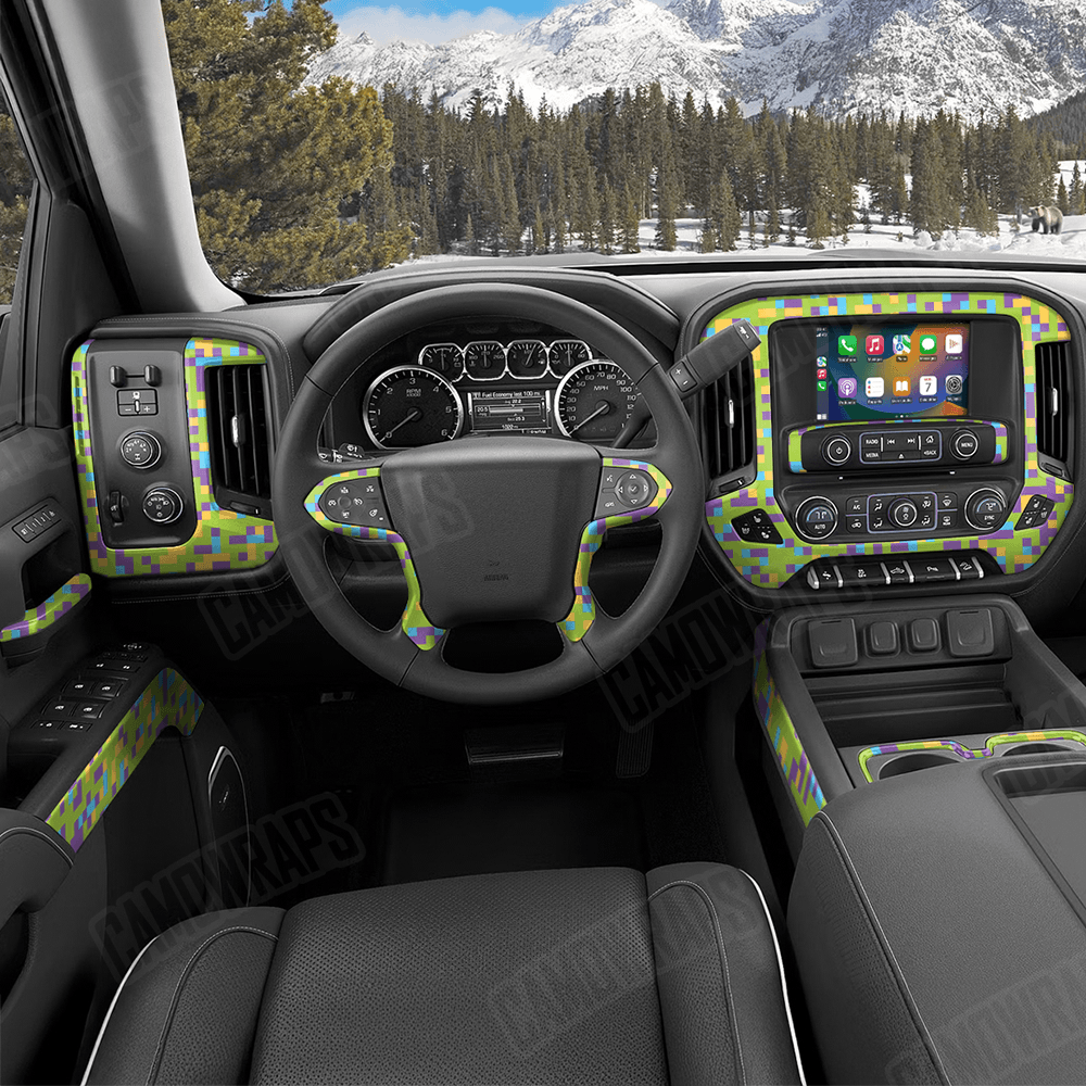 Pixel Carnival Car Interior Skins