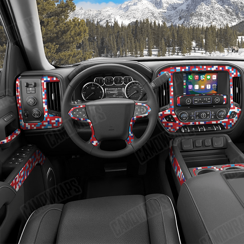 Pixel M Series Car Interior Skins