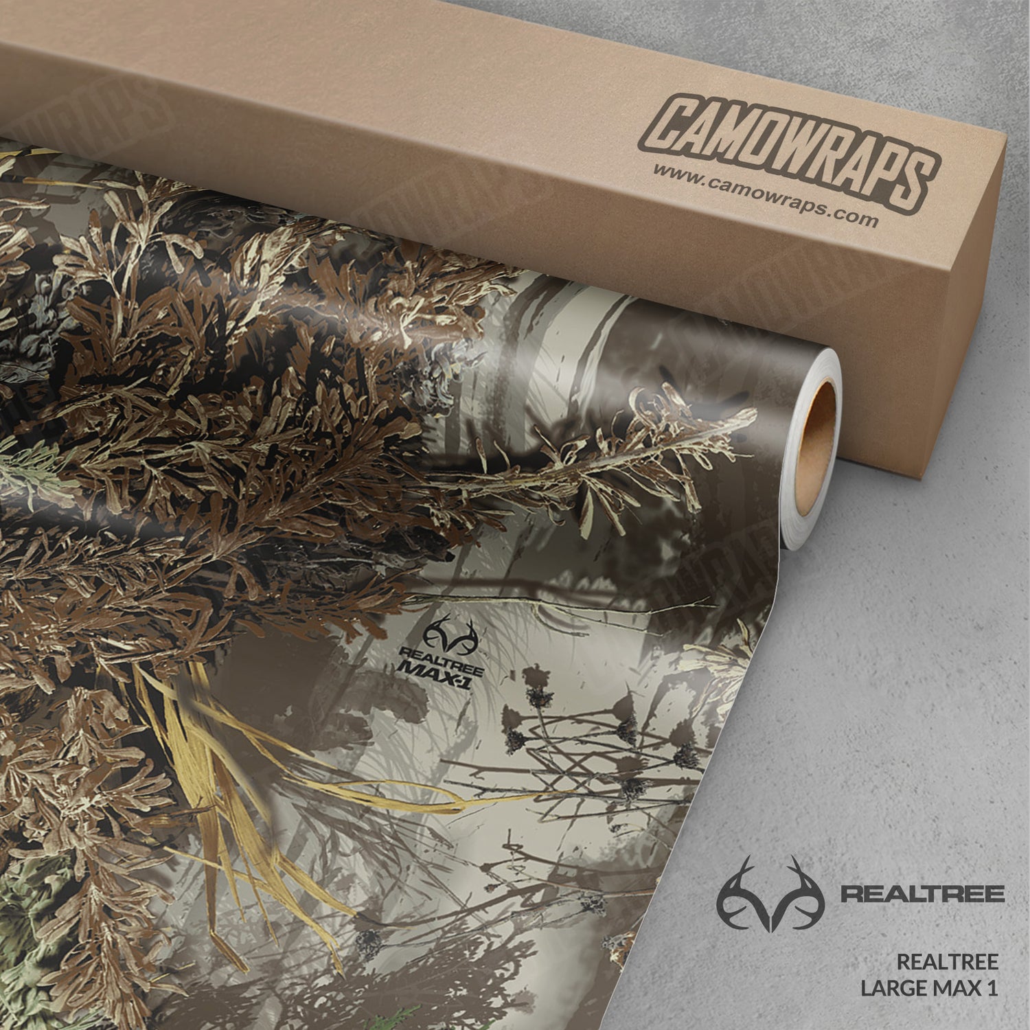 Large Realtree MAX-1 Camo Vinyl Wrap