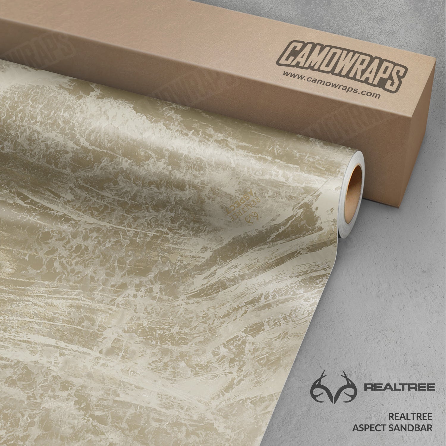 Realtree Aspect Sandbar Camo Vinyl Wrap