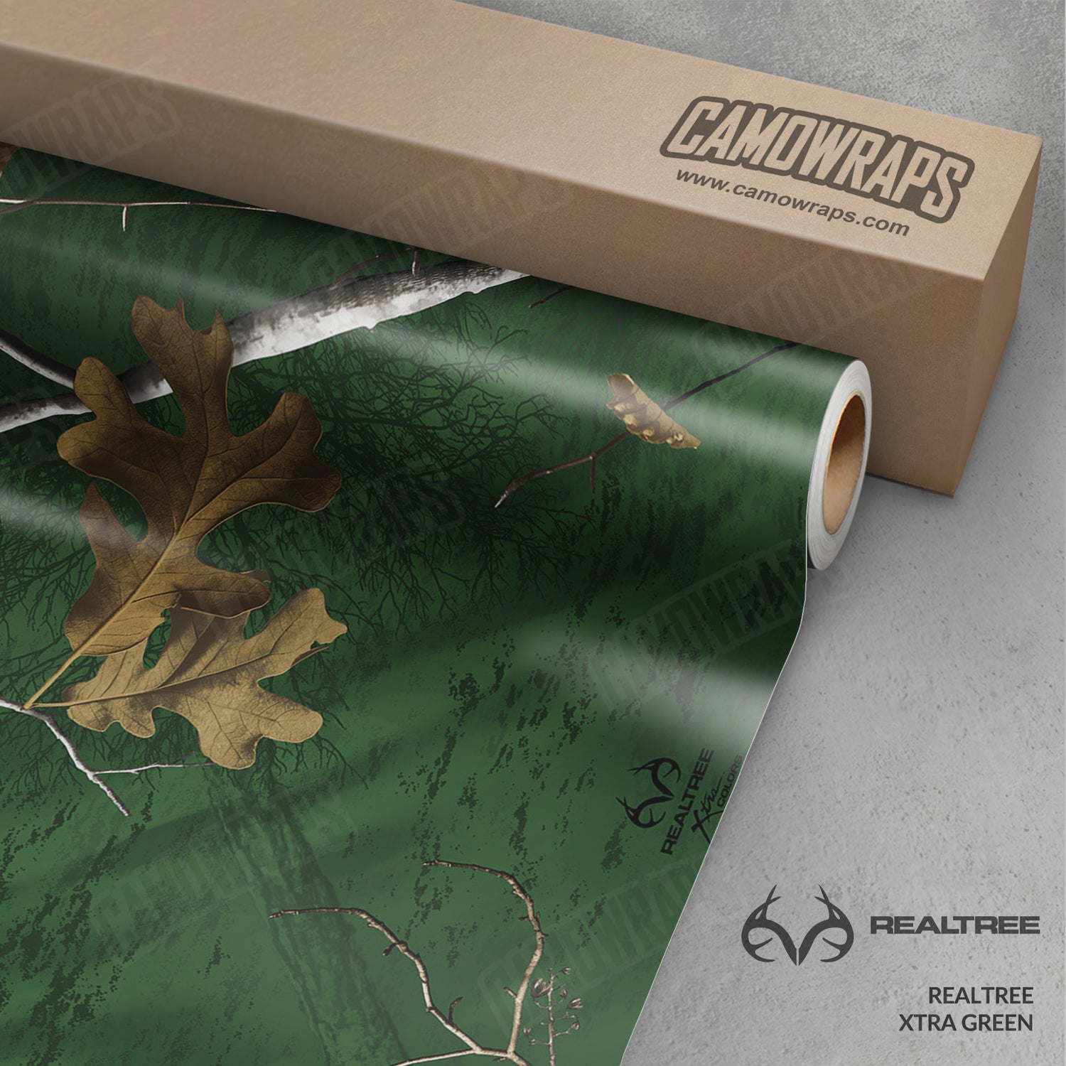 Realtree XTRA Colors Green Camo Vinyl Wrap