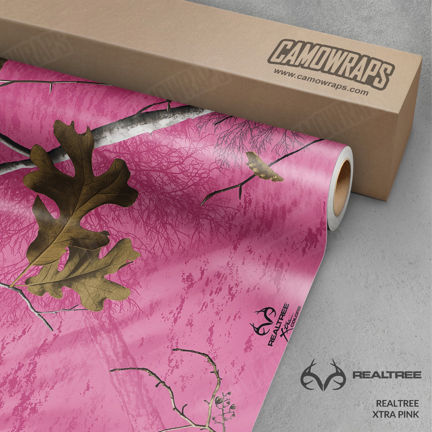 Realtree XTRA Colors Pink Camo Vinyl Wrap