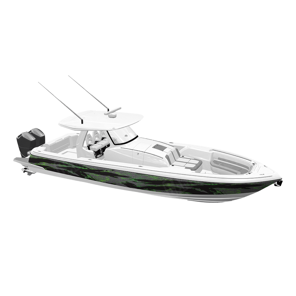 Dragonbreath Green Yacht Wraps