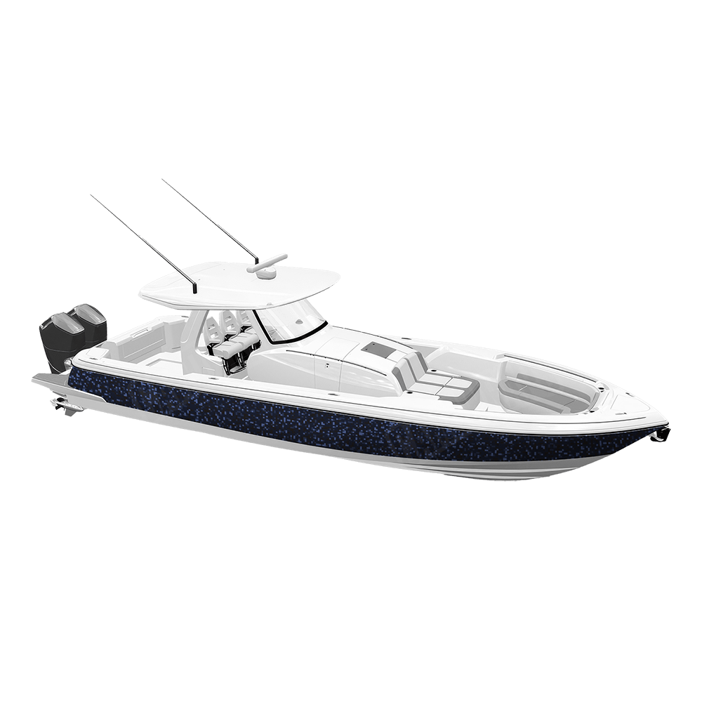 Pixel Blue Midnight Yacht Wraps
