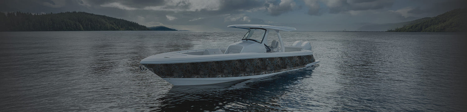 All Yacht Boat Camo Vinyl Wraps - Camo Wraps