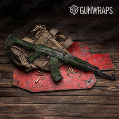 Classic Army Dark Green AK-47 Gun Skin Vinyl Wraps