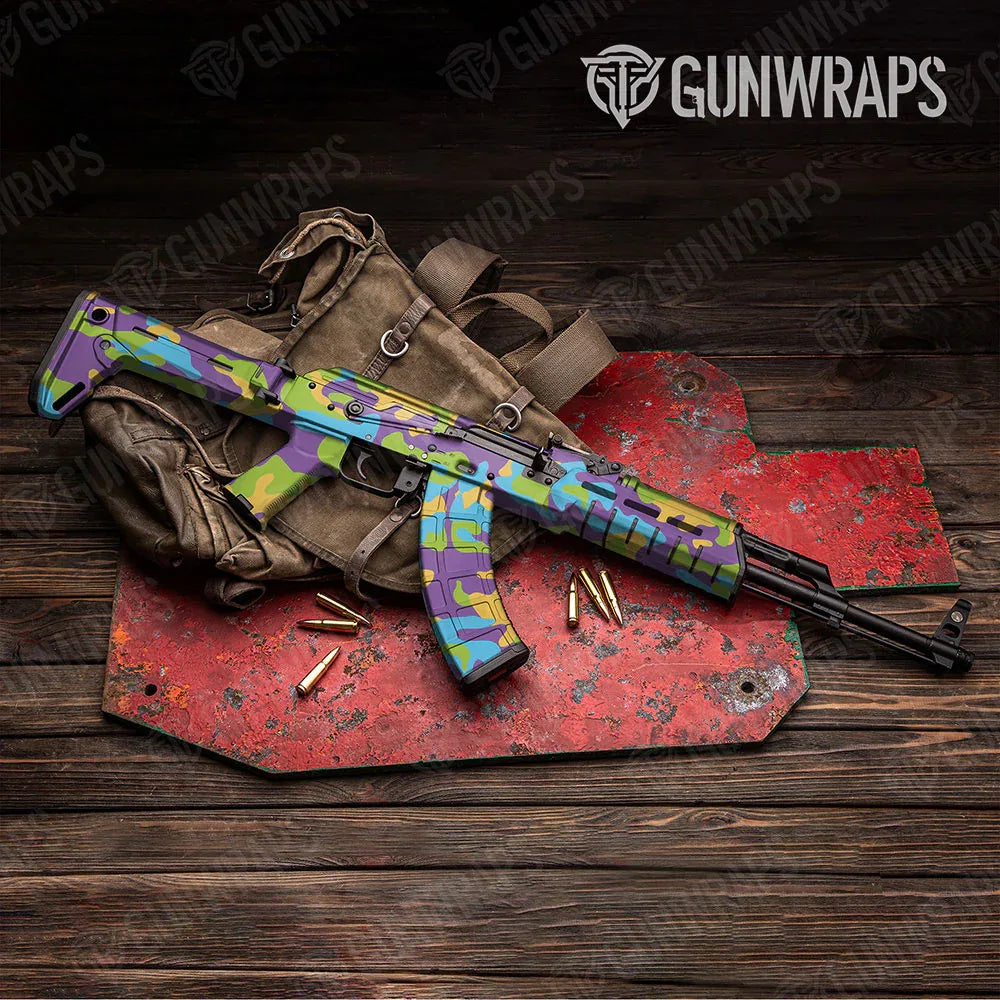 Classic Carnival AK-47 Gun Skin Vinyl Wraps